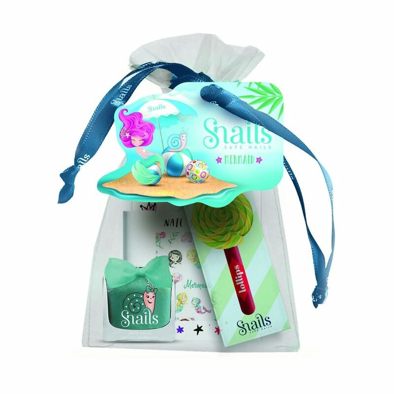 Snails Mermaid Beauty Pouch