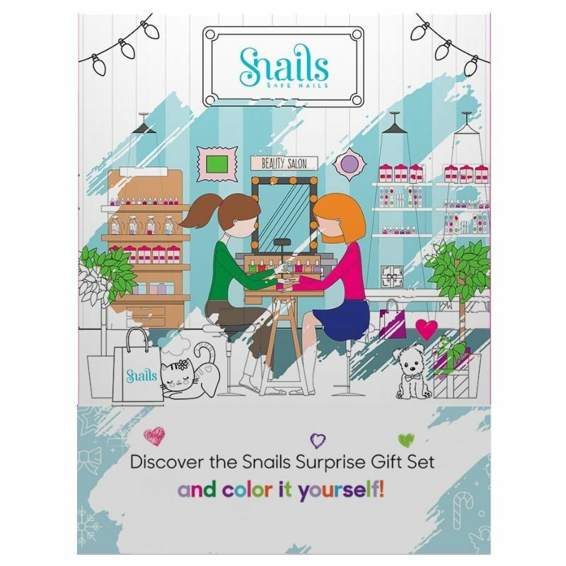 Snails Countdown Calendar Kids Nail Polish Set