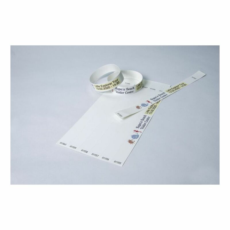 Colop E-Mark Wristbands 19mm x 250mm Colop E-Mark Wristbands 19mm x 250mm