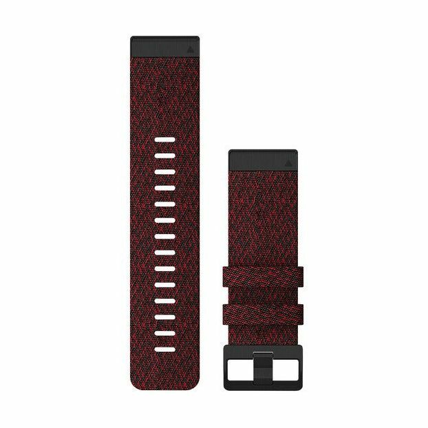 Garmin QuickFit 26mm Watch Strap Nylon Red Garmin QuickFit 26mm Watch Strap Nylon Red