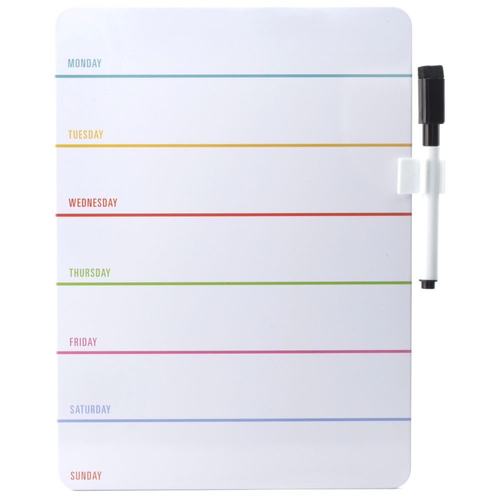 Kikkerland Daily Dry Erase Board