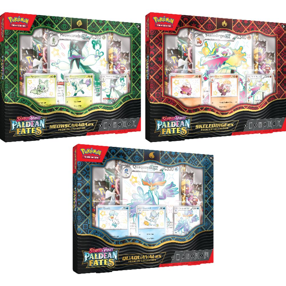 Pokemon TCG Scarlet & Violet 4.5 Paldean Fates Premium Collection (Assortment - Includes 1)