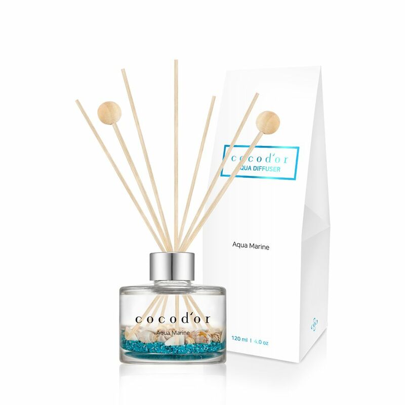 Cocod'Or Aqua Marine 120ml Diffuser + Reed Stick 7Pcs