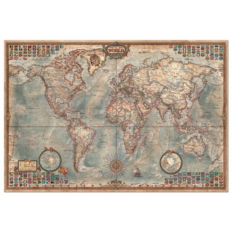 Educa The World Executive Map 4000 Pcs Jigsaw Puzzle