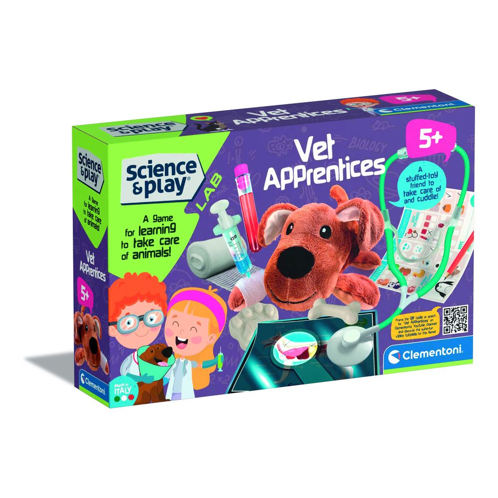 Clementoni Veterinary Kit Junior Science & Play