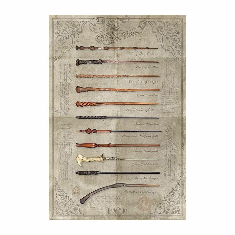 Pyramids Posters Harry Potter The Wand Chooses The Wizard Maxi Posters