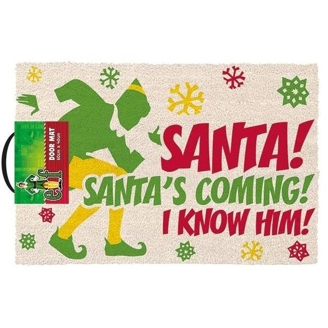 Pyramid International Elf Santa's Coming Doormat Doormat (60 x 40 cm)