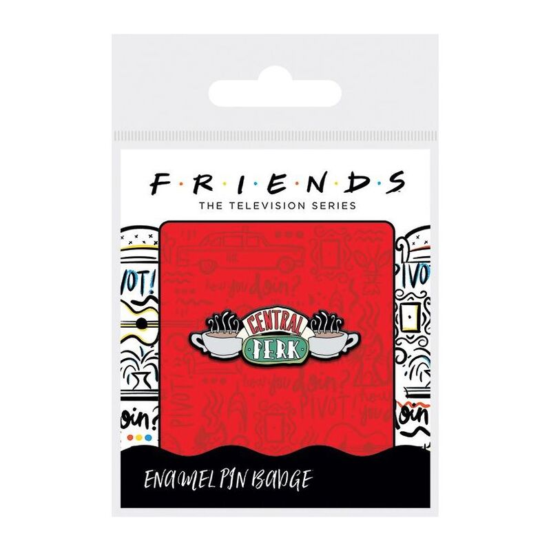 Pyramid International Friends Central Perk Enamel Pin Badge 8 x 10.5cm
