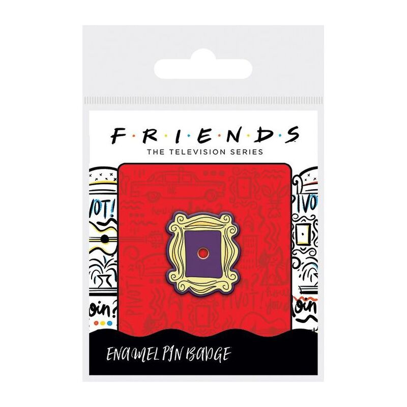Pyramid International Friends Frame Enamel Pin Badge 8 x 10.5cm