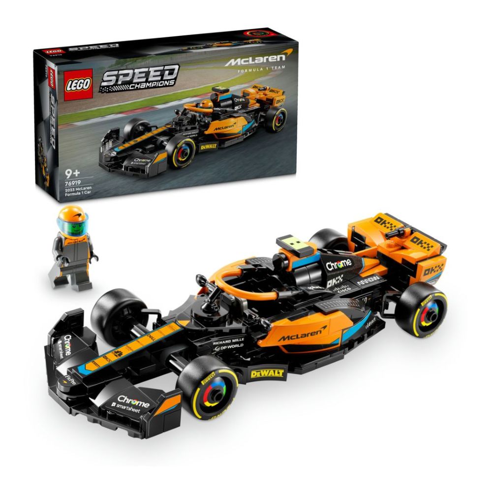 LEGO Speed Champions 2023 McLaren Formula 1 Race Car 76919