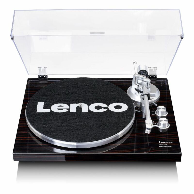 Lenco LBT-188 Bluetooth Belt-Drive Turntable with Built-in Preamp - Walnut Lenco LBT-188 Bluetooth Belt-Drive Turntable with Built-in Preamp - Walnut