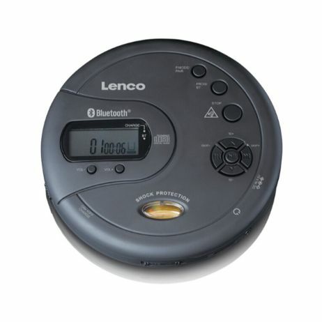 Lenco CD-300 Portable Bluetooth CD/Mp3 Player Black Lenco CD-300 Portable Bluetooth CD/Mp3 Player Black