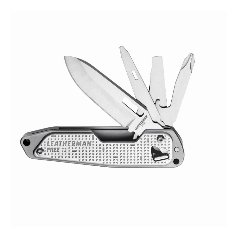 Leatherman Free T2 Peg Stainless Multi-Tool Pocket Knife