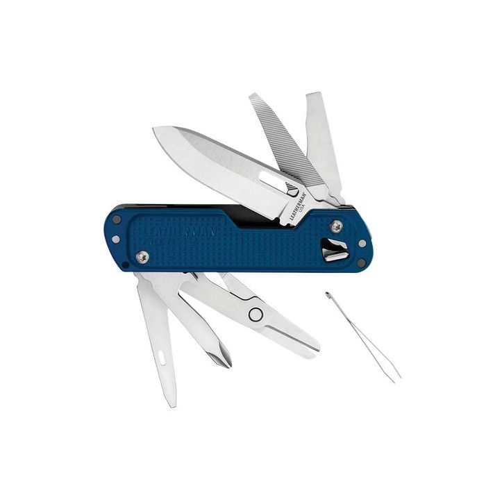 Leatherman Free T4 Navy Peg Multi-Tool Pocket Knife