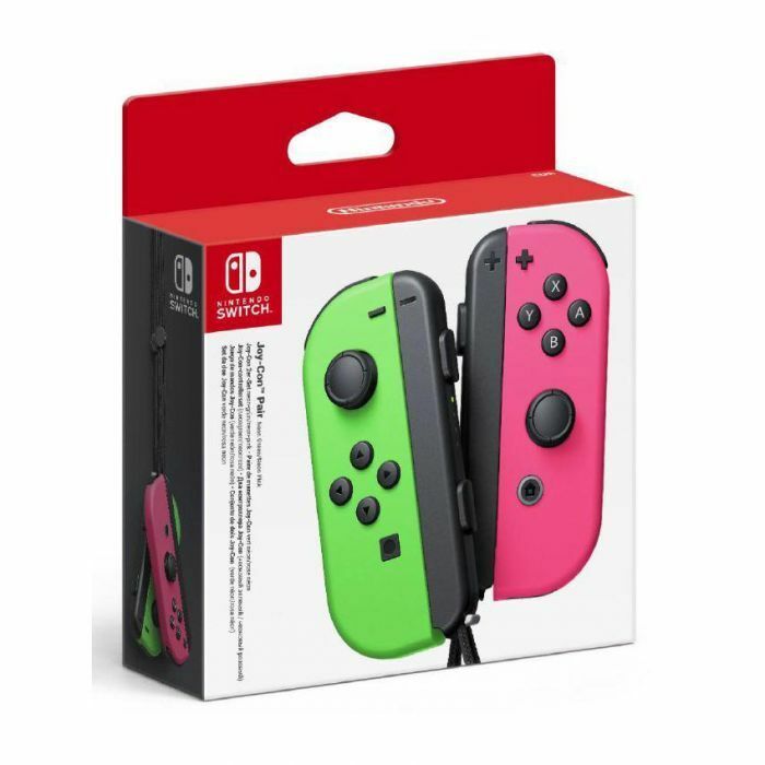 Nintendo Neon Green/Neon Pink Joy-Con Controllers for Nintendo Switch Nintendo Neon Green/Neon Pink Joy-Con Controllers for Nintendo Switch
