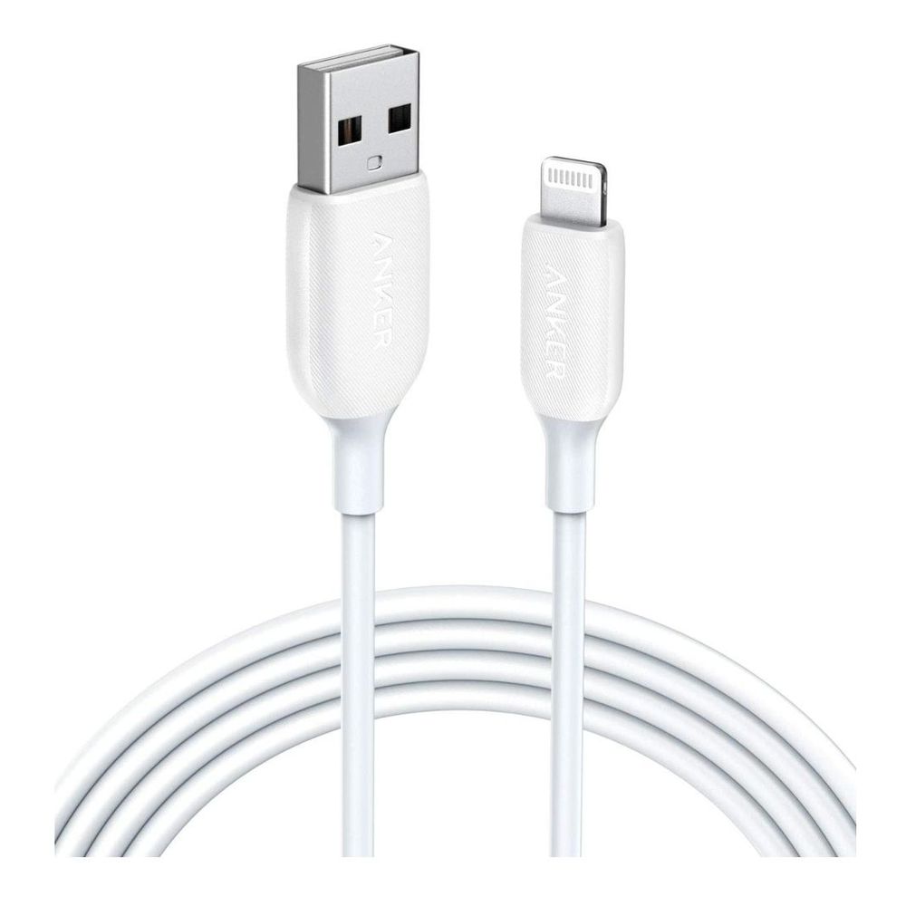 Anker Powerline III Lightning Cable White 3Ft