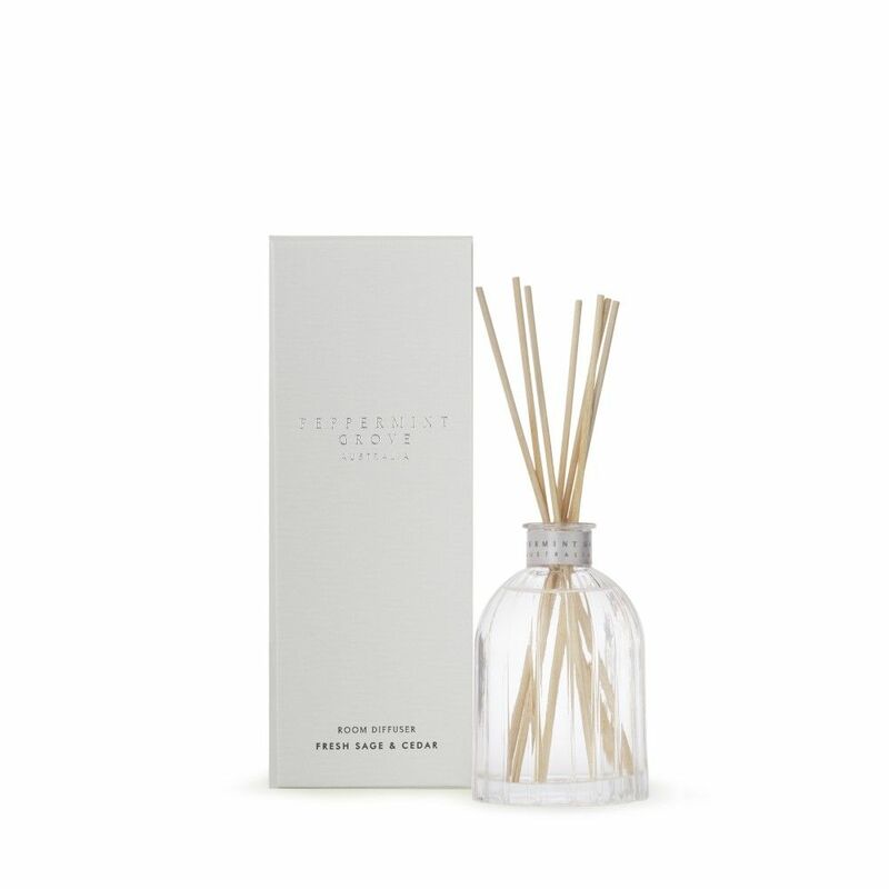 Peppermint Grove Fresh Sage & Cedar Mini Diffuser 100ml