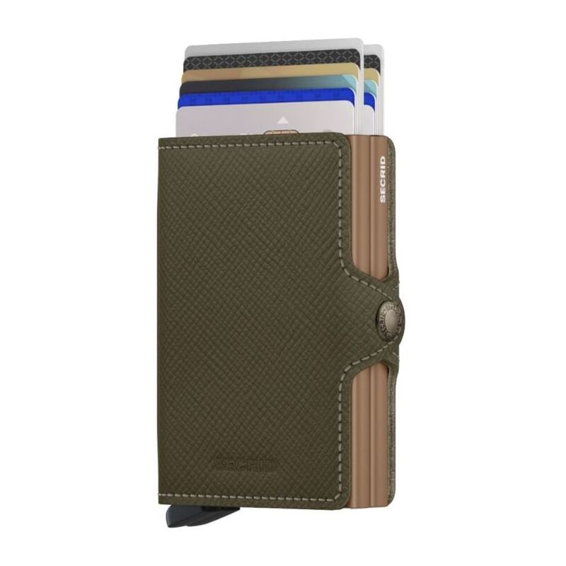 Secrid Twinwallet Saffiano Olive