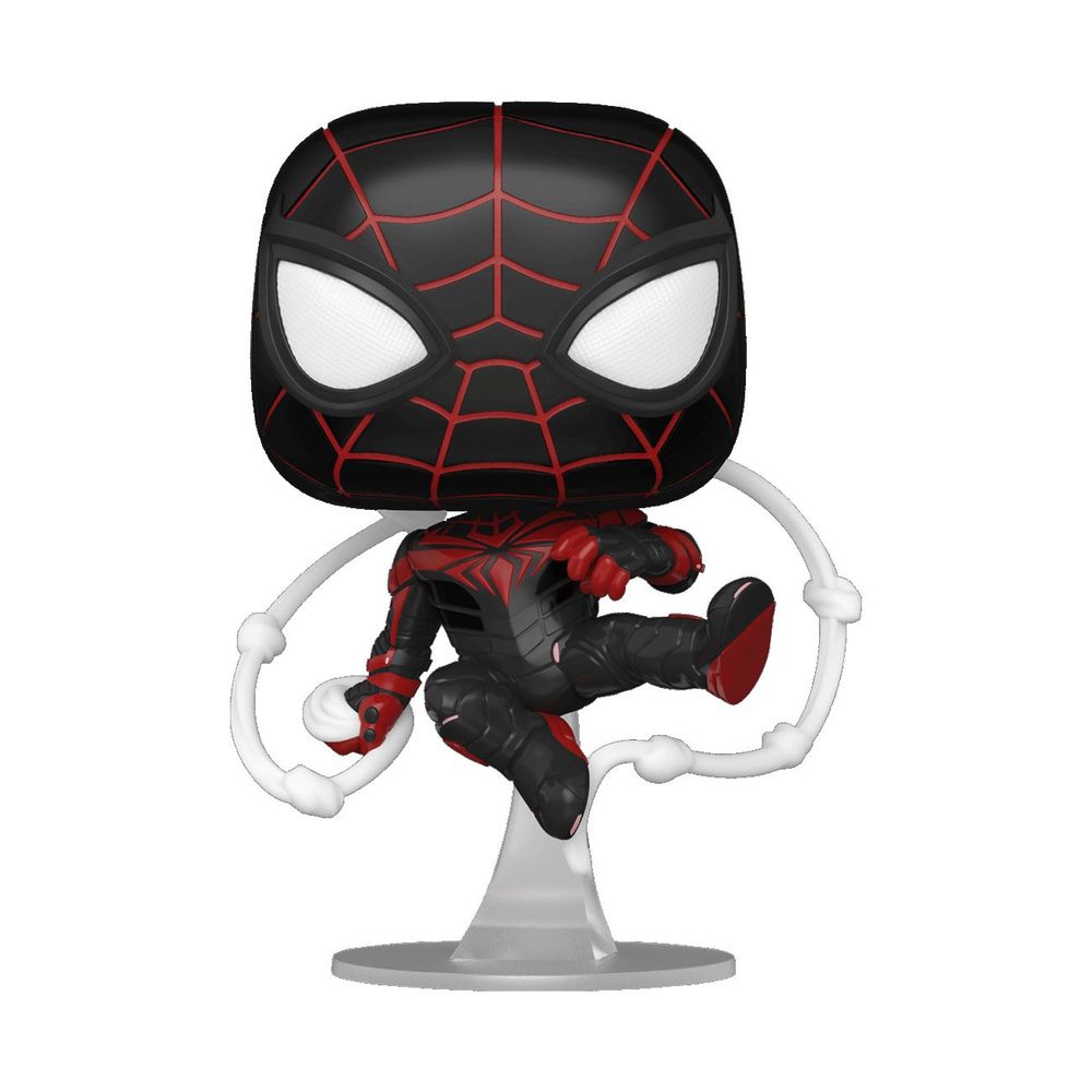 Funko Pop Marvel Gamerverse Spider-Man Miles Morales In Advanced Tech Suit Vinyl Figure