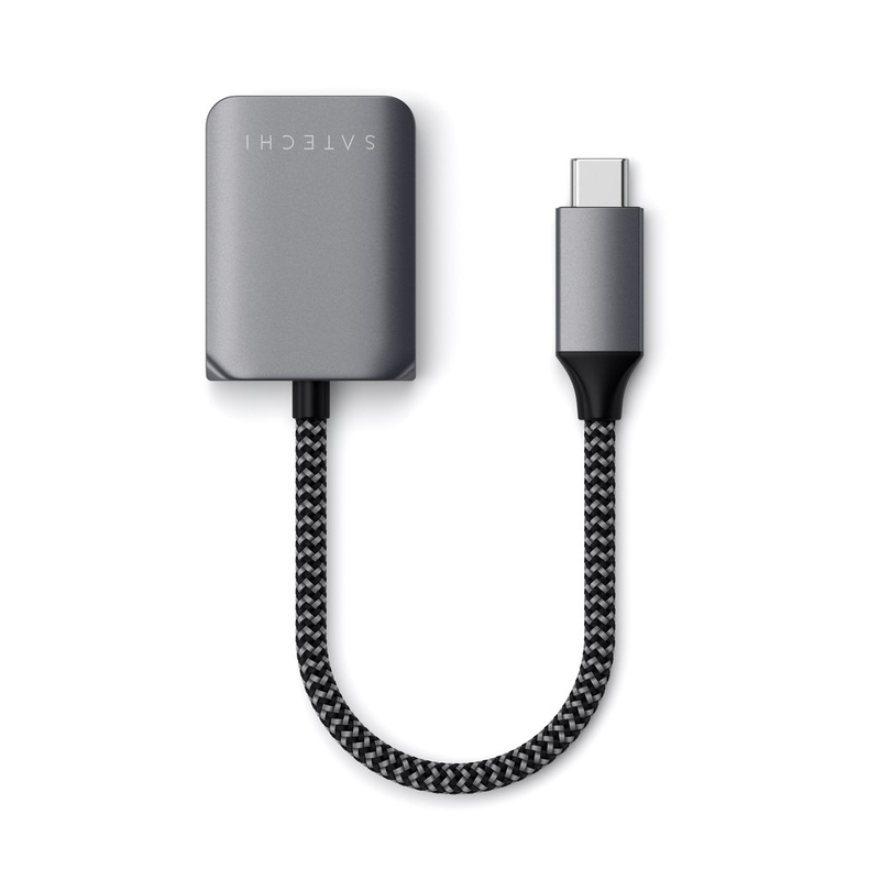 Satechi USB-C PD Audio Adapter Space Gray