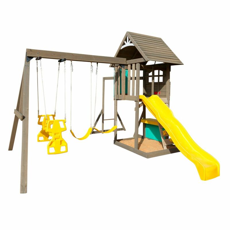 Kidkraft Hampton Wooden Swing Set