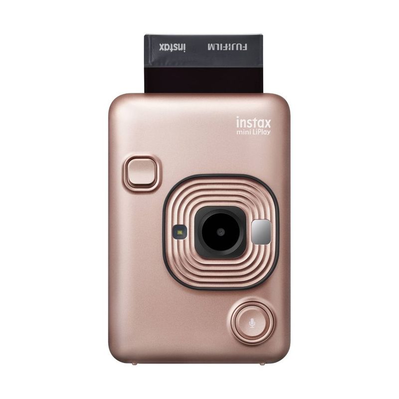 Fujifilm instax mini LiPlay Camera Blush Gold