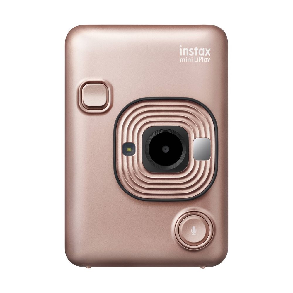 Fujifilm instax mini LiPlay Camera Blush Gold