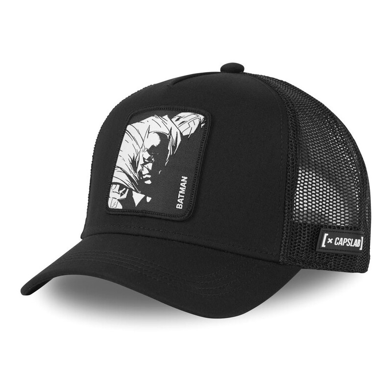 Capslab DC Comics Batman 1 Unisex Adults' Trucker Cap - Black