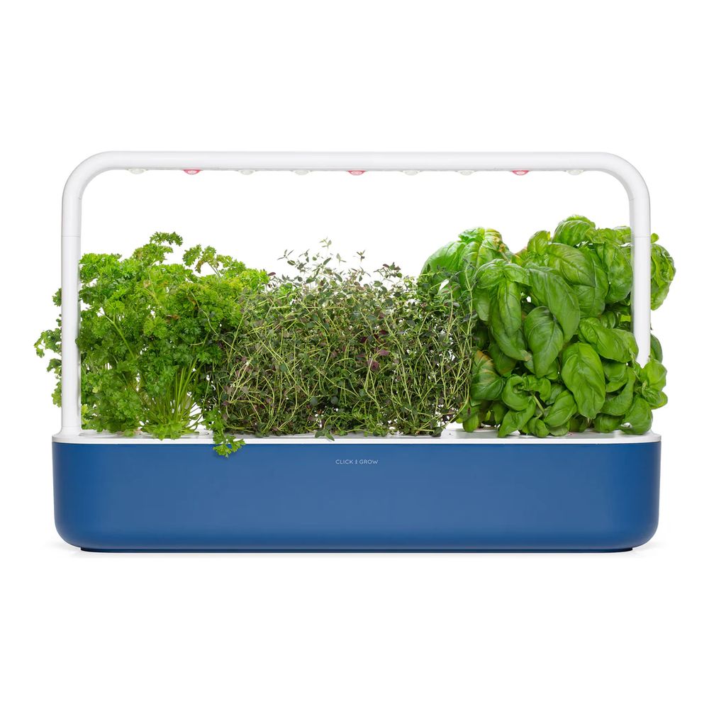 Click & Grow Indoor Smart Garden 9 - Navy Blue (Limited Edition)