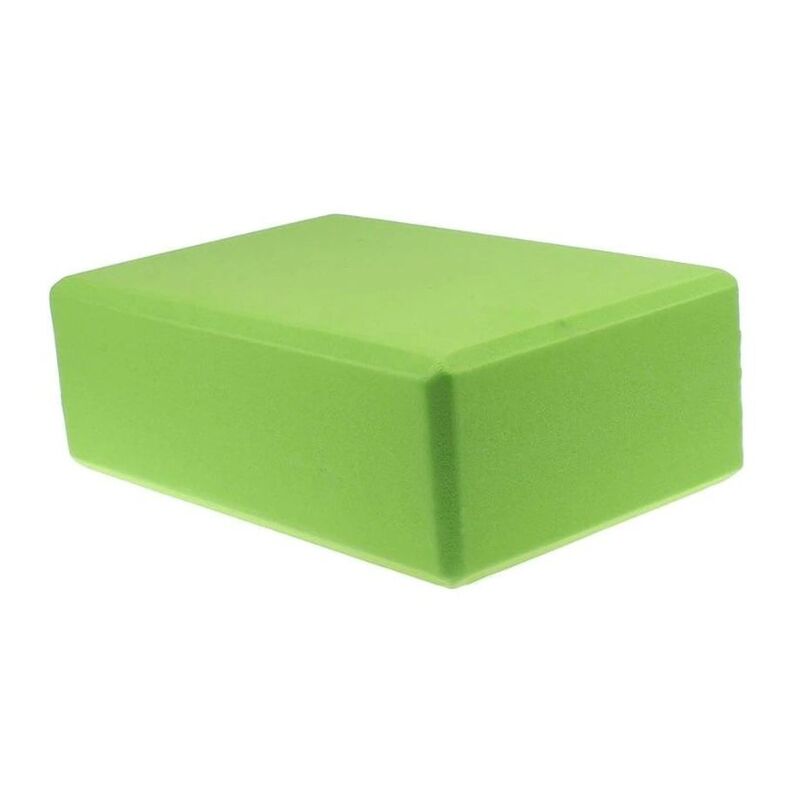 Just Nature Yoga Block (3 x 6 x 9 inch) - Green