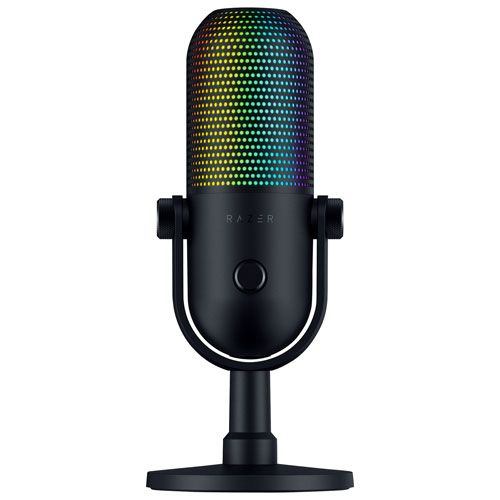 Razer Seiren V3 Chroma Rgb USB Condenser Microphone - Black