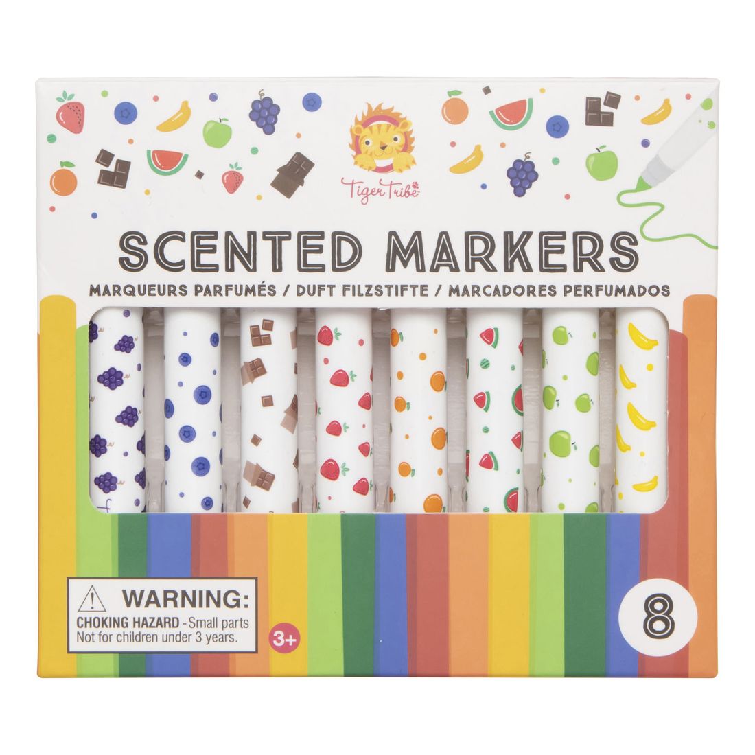 Fruity Scented Coloured Markers