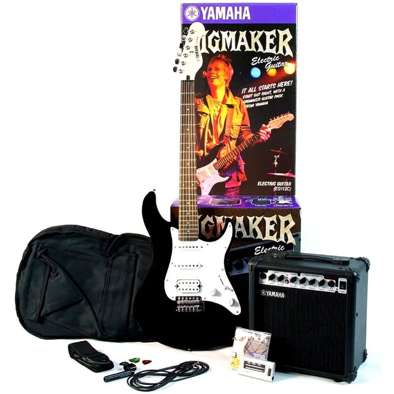 Yamaha EG-112G Electric Guitar Starter Pack Black Yamaha EG-112G Electric Guitar Starter Pack Black