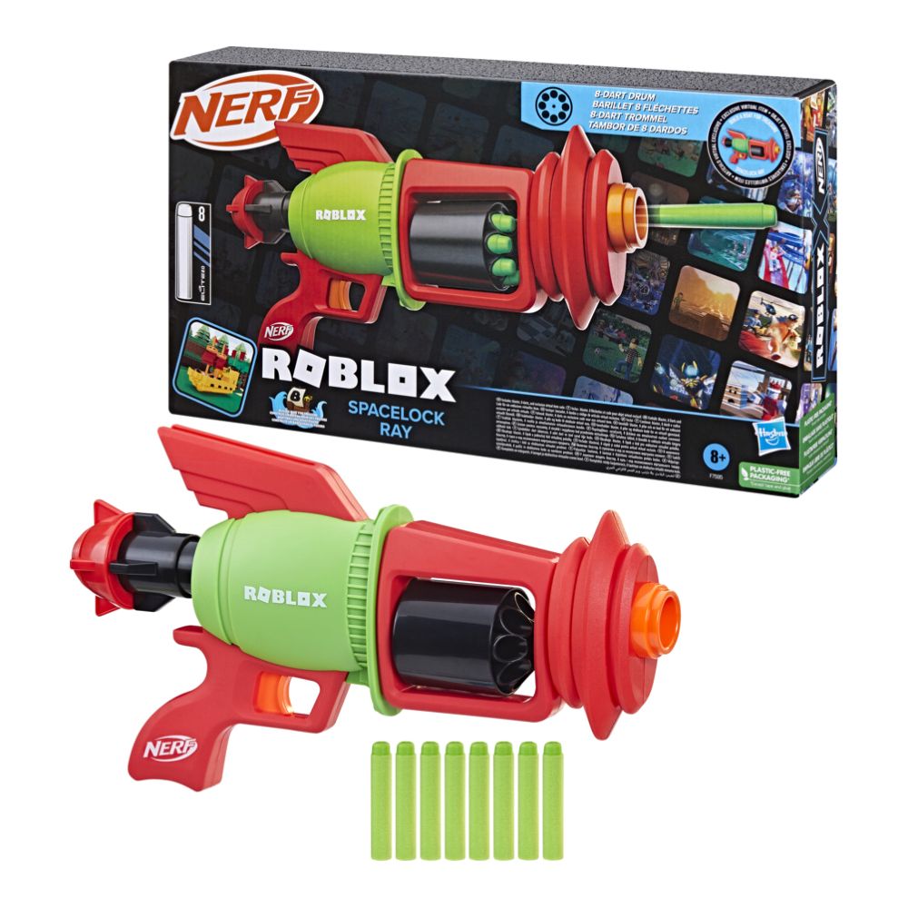 Nerf Roblox Spacelock Ray Blaster F7595