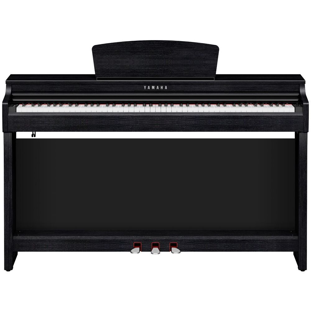 Yamaha Clavinova CLP725B Digital Piano with Bench - Black