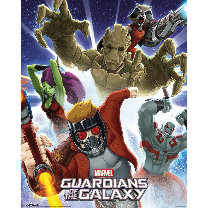 Pyramid Posters Marvel Guardians Of The Galaxy Burst Mini Poster (40 x 50 cm)