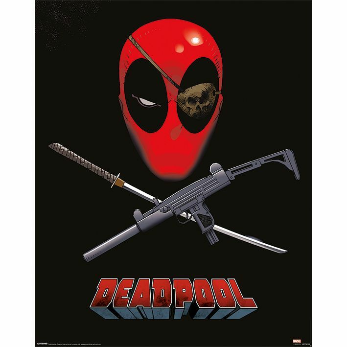 Pyramid Posters Marvel Deadpool Eye Patch Mini Poster (40 x 50 cm) Pyramid Posters Marvel Deadpool Eye Patch Mini Poster (40 x 50 cm)