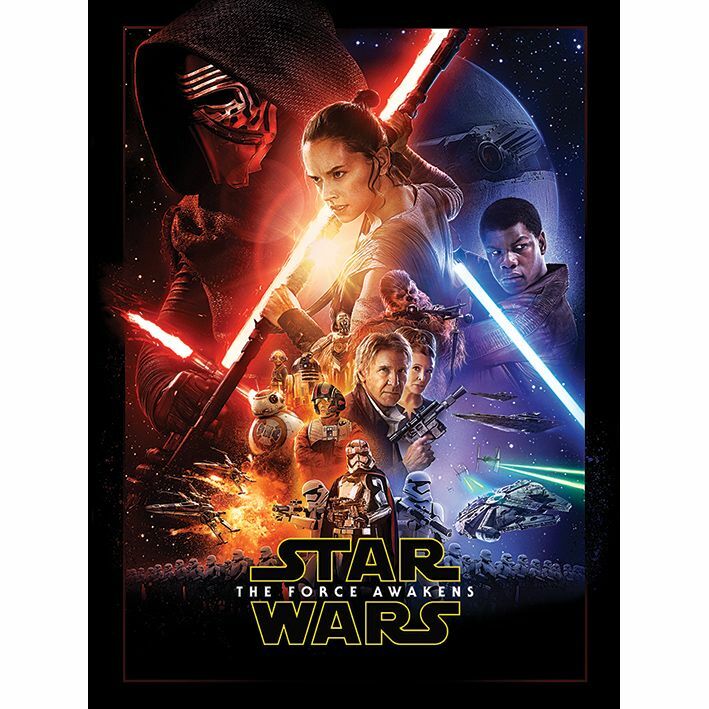 Pyramid Posters Star Wars Episode VII One Sheet Canvas Print (60 x 80 cm) Pyramid Posters Star Wars Episode VII One Sheet Canvas Print (60 x 80 cm)