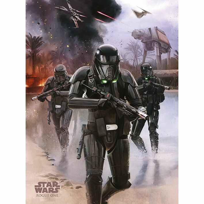 Pyramid Posters Star Wars Rogue One Death Trooper Beachcanvas Print (60 x 80 cm)