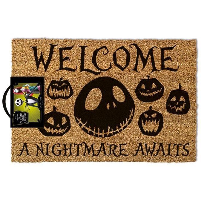 Pyramid International Nightmare Before Christmas A Nightmare Awaits Doormat (40 x 60 cm)