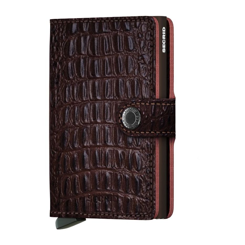 Secrid Miniwallet - Nile Leather - Brown