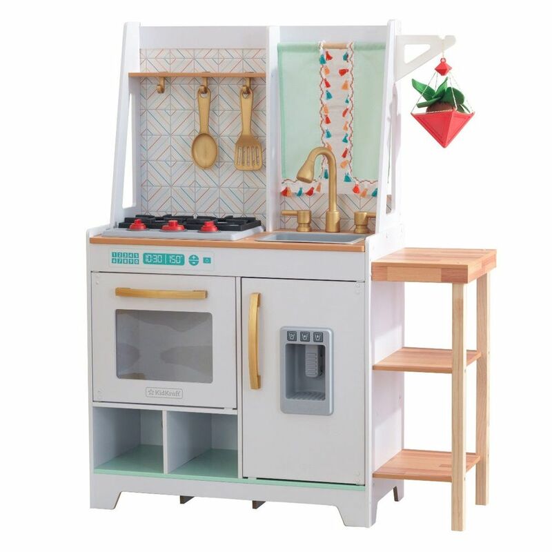 Kidkraft Boho Bungalow Wooden Play Kitchen