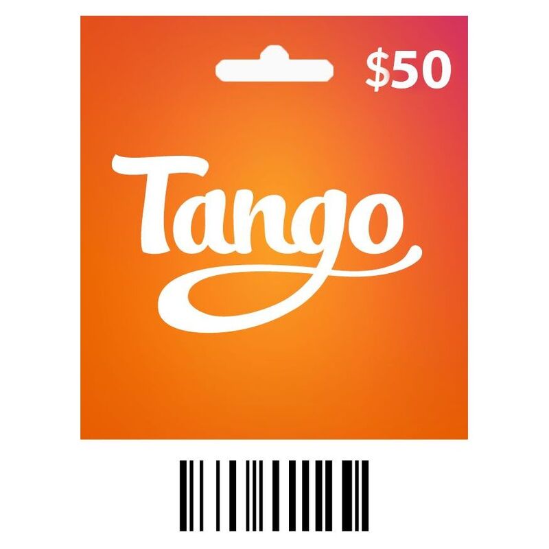 Tango Gift Card - USD 50 (Digital Code) Tango Gift Card - USD 50 (Digital Code)