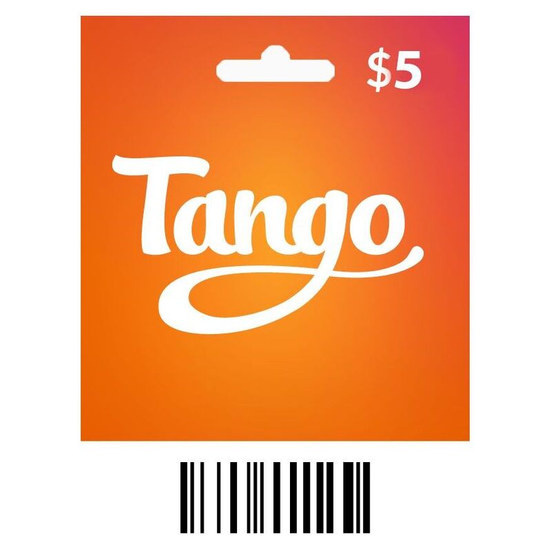 Tango Gift Card - USD 5 (Digital Code) Tango Gift Card - USD 5 (Digital Code)