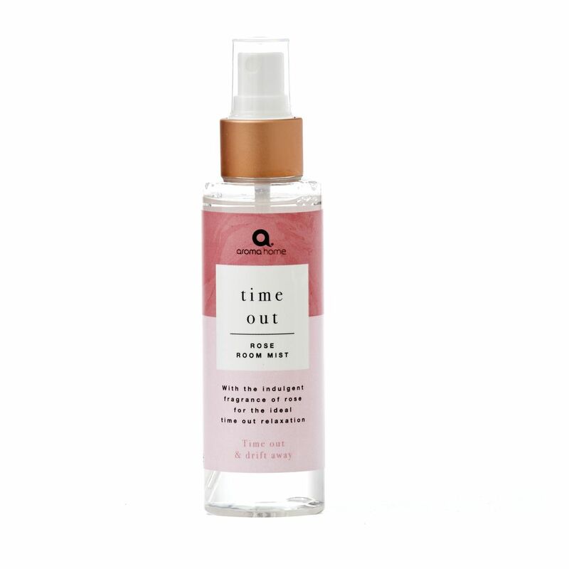 Aroma Home Time Out Rose Room Spray Infused With Rose Fragrance Pink 120ml Aroma Home Time Out Rose Room Spray Infused With Rose Fragrance Pink 120ml