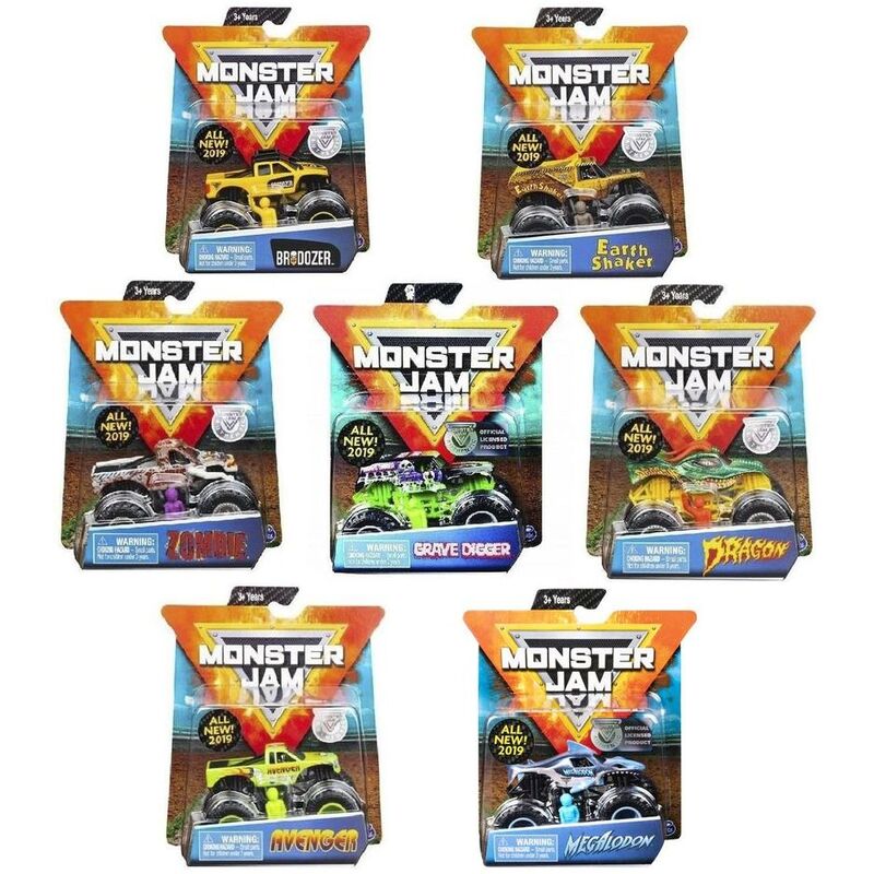 Spin Master Monster Jam 1/64 Diecast Cars (Assorted - Includes 1) Spin Master Monster Jam 1/64 Diecast Cars (Assorted - Includes 1)