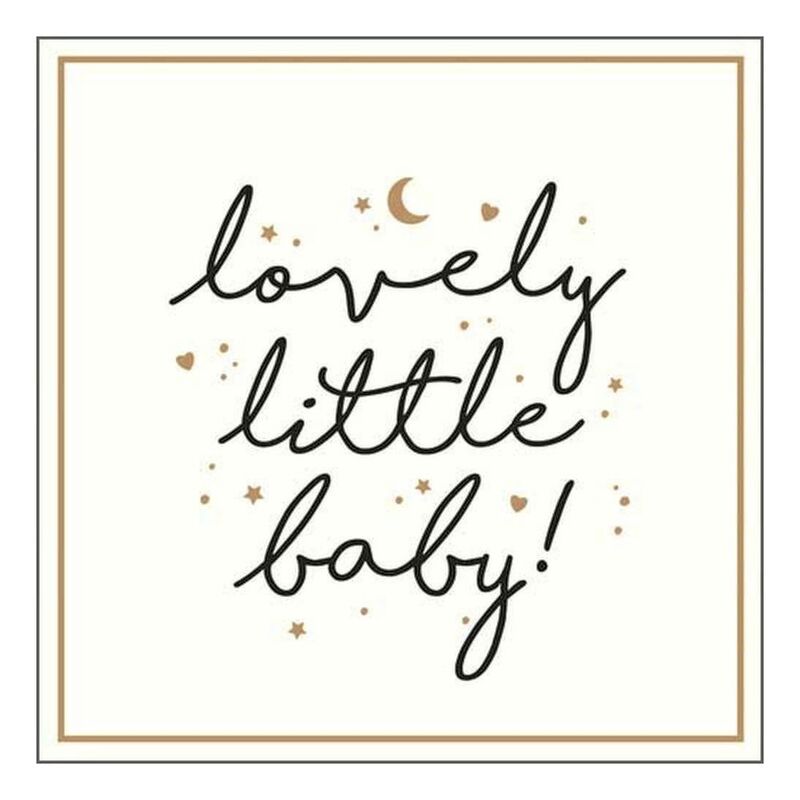 Alice Scott Lovely Little Baby Greeting Card (160 x 156mm) Alice Scott Lovely Little Baby Greeting Card (160 x 156mm)