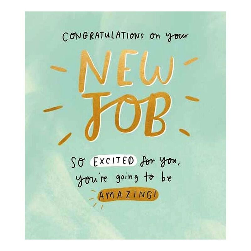 The Happy News Job So Excited For You Greeting Card (160 x 176mm)