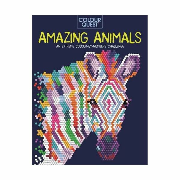 Colour Quest Amazing Animals | Michael O'Mara Colour Quest Amazing Animals | Michael O'Mara