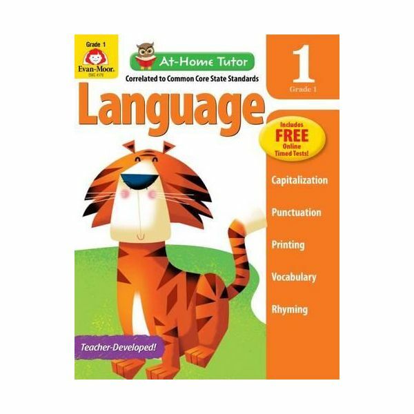 At-Home Tutor Language Grade 1 | Evan Moor At-Home Tutor Language Grade 1 | Evan Moor
